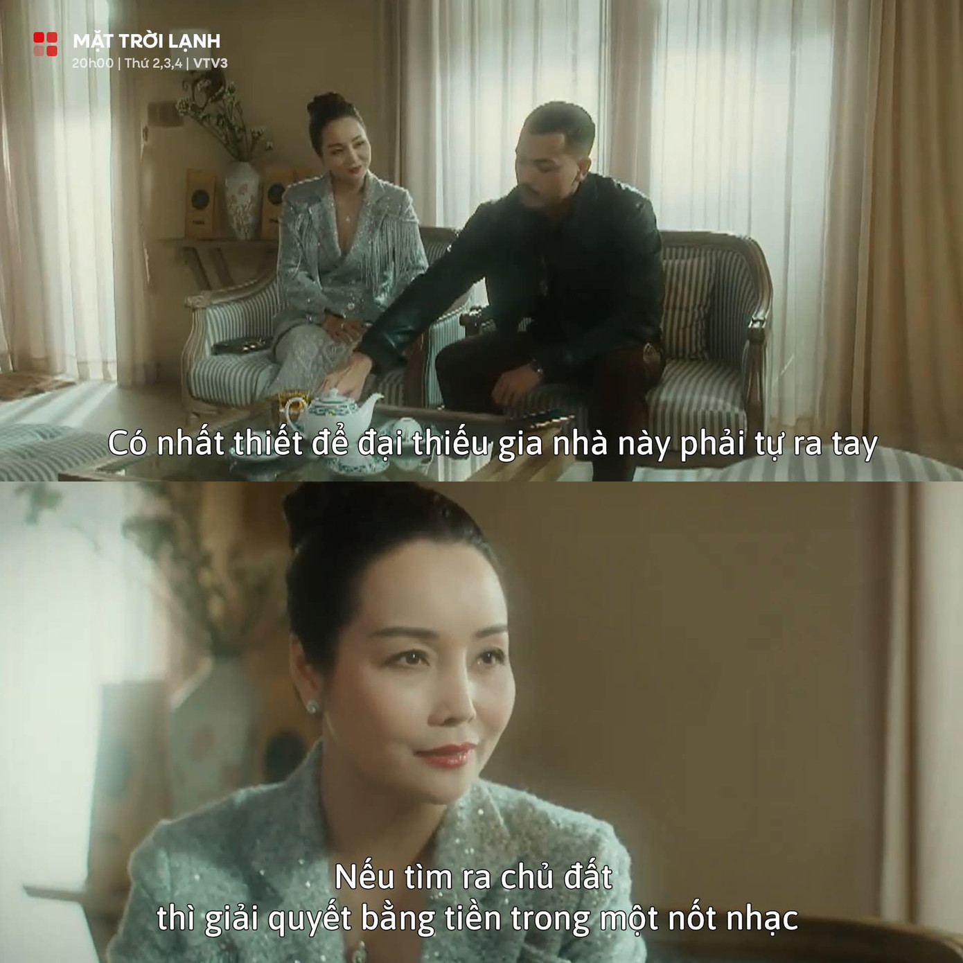 Khán giả cảm giác hai nhân vật như ngang tuổi nhau.