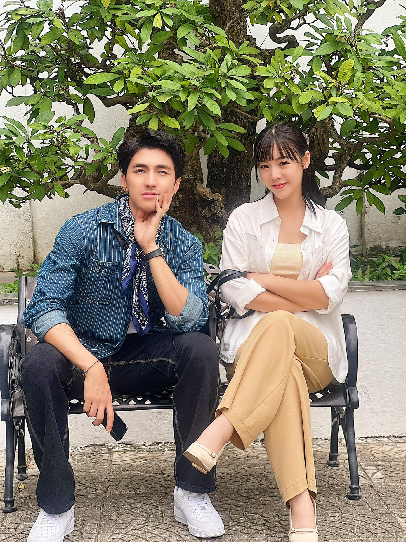 Tạo hình của Bình An và Quỳnh Kool trong phim mới Tạo hình của Bình An và Quỳnh Kool trong phim mới