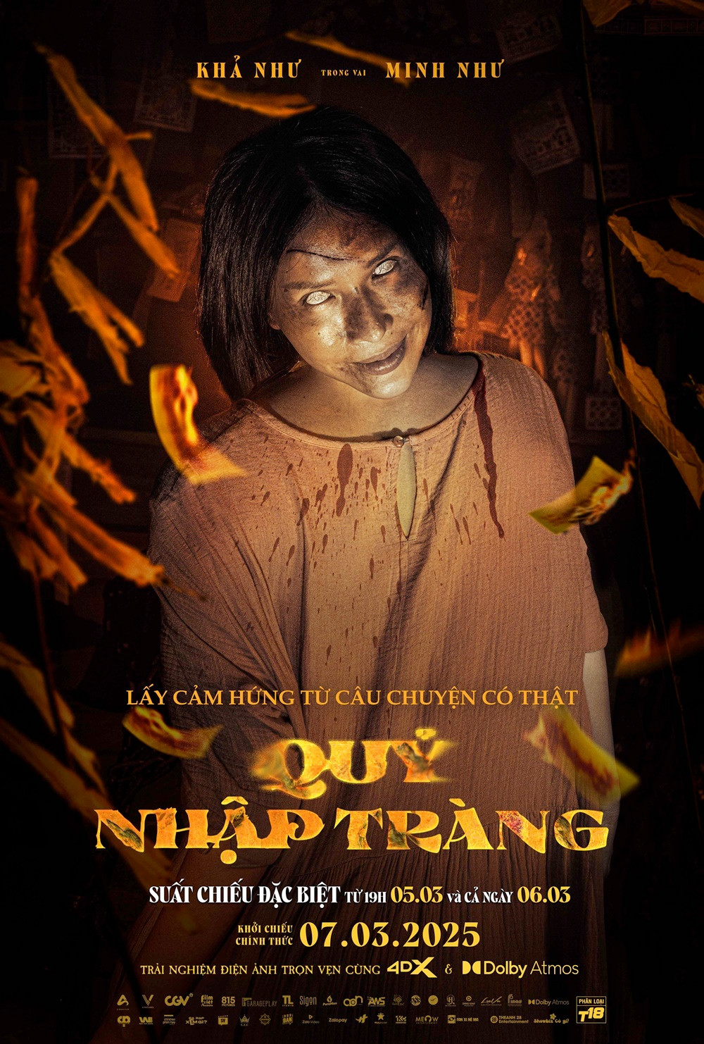 Nhân vật của Khả Như có tạo hình đáng sợ.