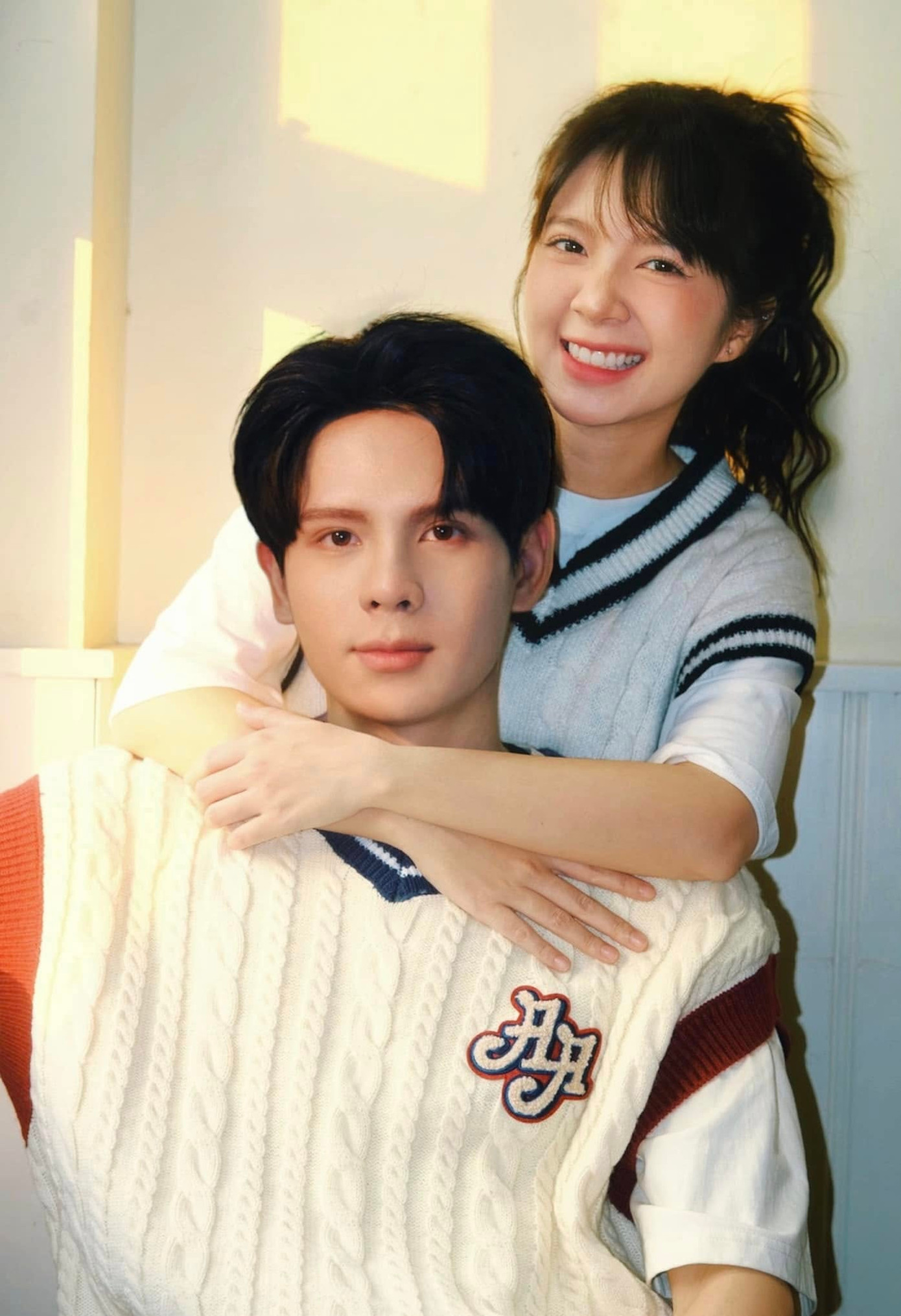 Thái Vũ và Ngọc Huyền rất đẹp đôi.