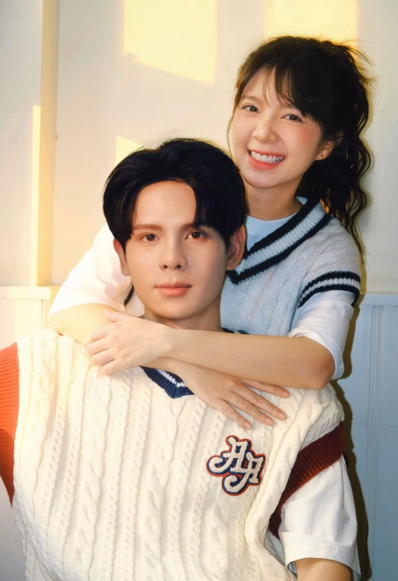 Thái Vũ và Ngọc Huyền rất đẹp đôi.