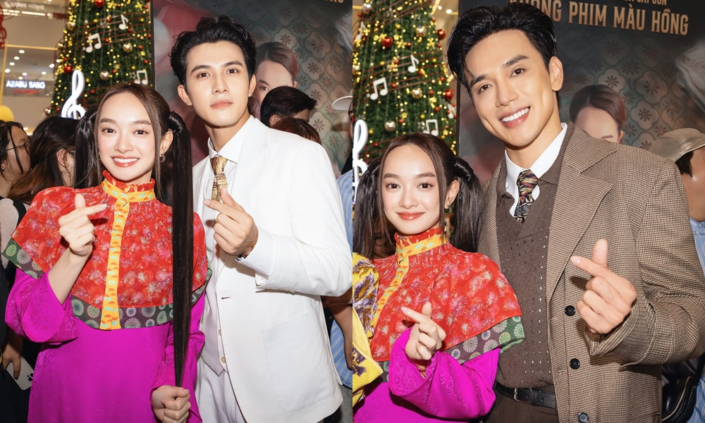 Thanh Sơn không tới chúc mừng phim mới của Kaity Nguyễn trong khi Thuận Nguyễn, Trần Ngọc Vàng có mặt. Thanh Sơn không tới chúc mừng phim mới của Kaity Nguyễn trong khi Thuận Nguyễn, Trần Ngọc Vàng có mặt.