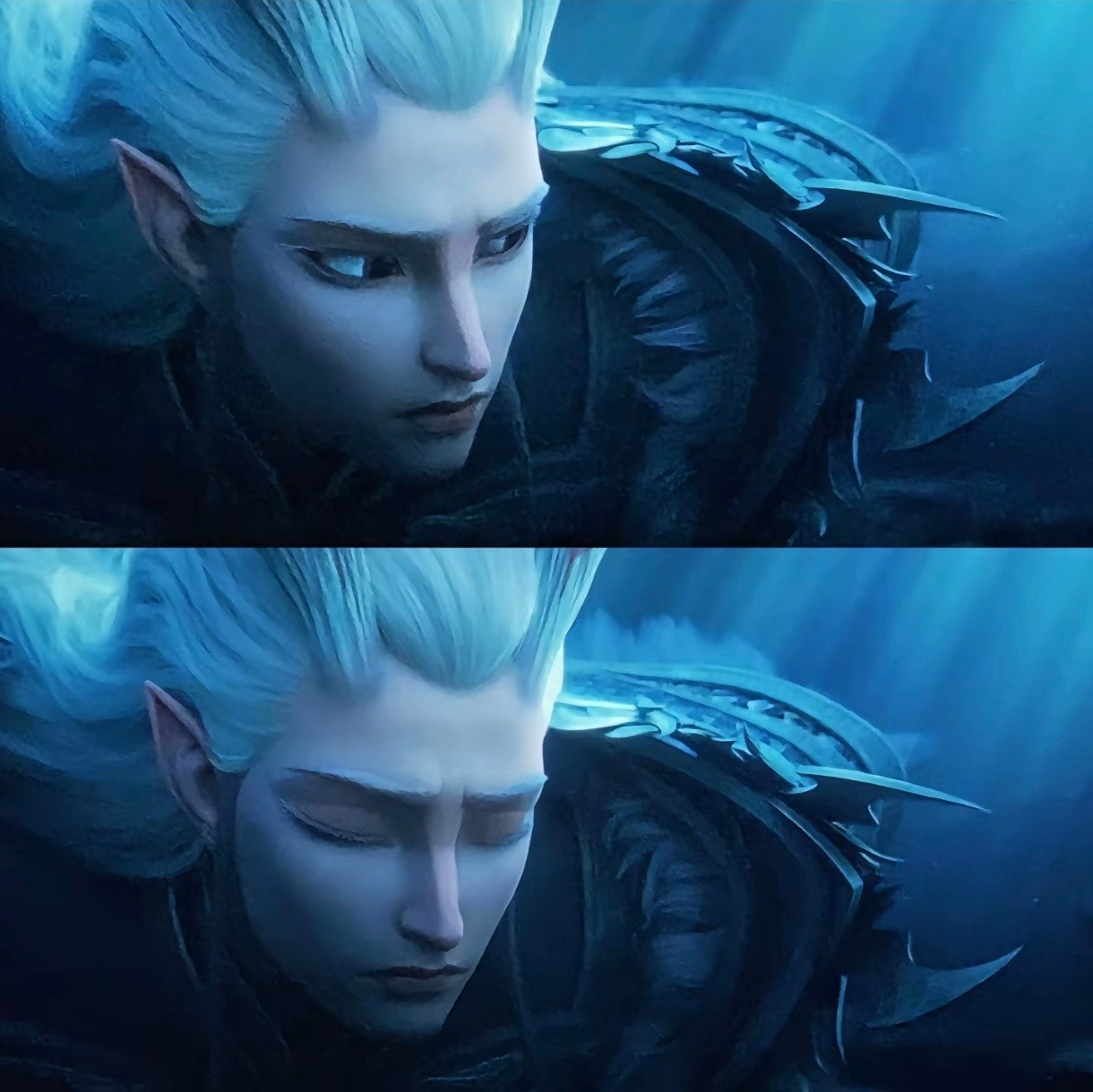 Nhưng hóa ra cha của Ngao Bính còn đẹp trai hơn.