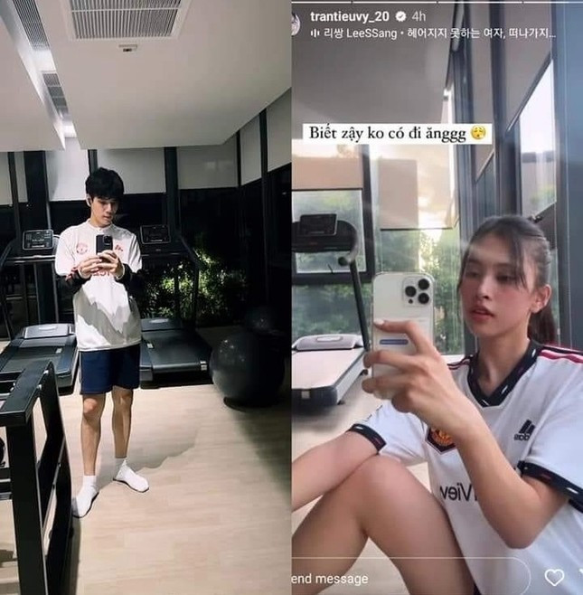 Tiểu Vy chưa từng phản hồi tin đồn hẹn hò này.