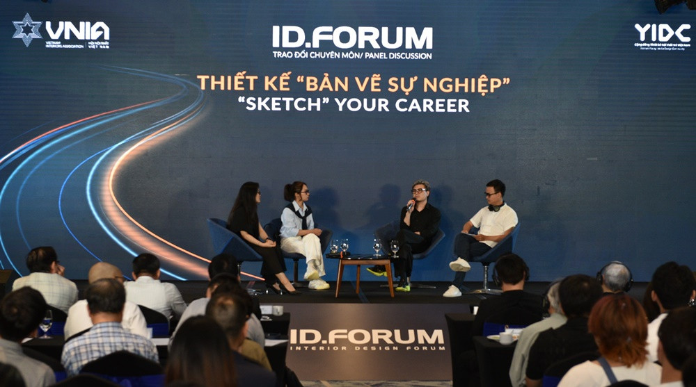 Các diễn giả trong buổi Trao đổi chuyên môn Thiết kế bản vẽ sự nghiệp Các diễn giả trong buổi Trao đổi chuyên môn Thiết kế bản vẽ sự nghiệp
