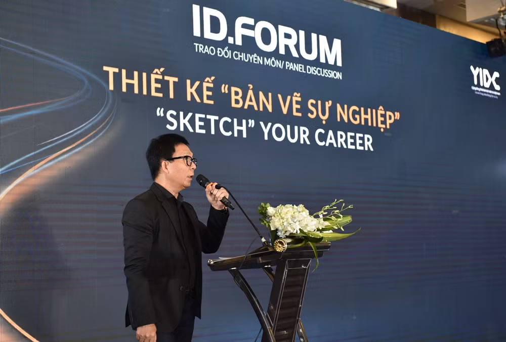 KTS Lê Trương - Chủ tịch Hội Nội thất Việt Nam chia sẻ kinh nghiệm với các bạn trẻ.
