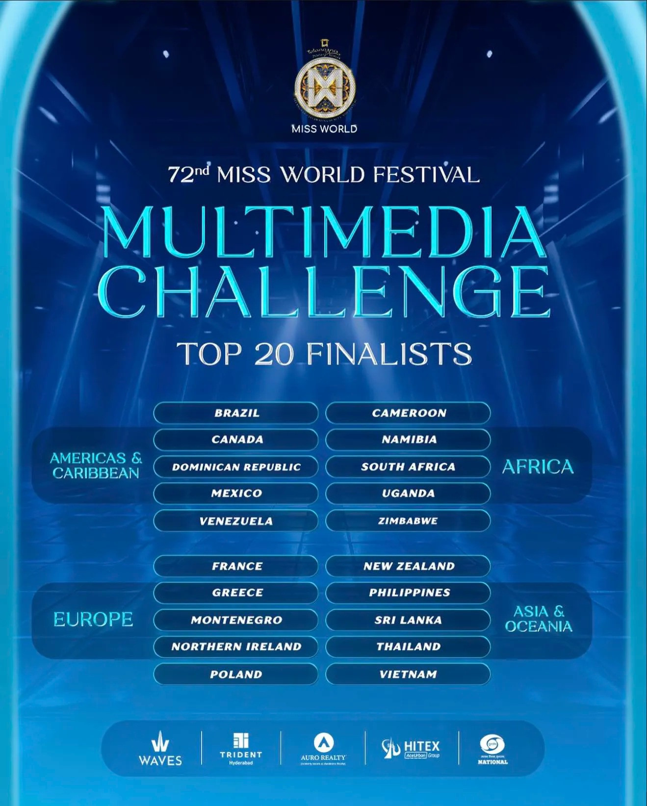 Cô đang lọt vào Top 20 phần thi phụ Multimedia Challenge. Cô đang lọt vào Top 20 phần thi phụ Multimedia Challenge.