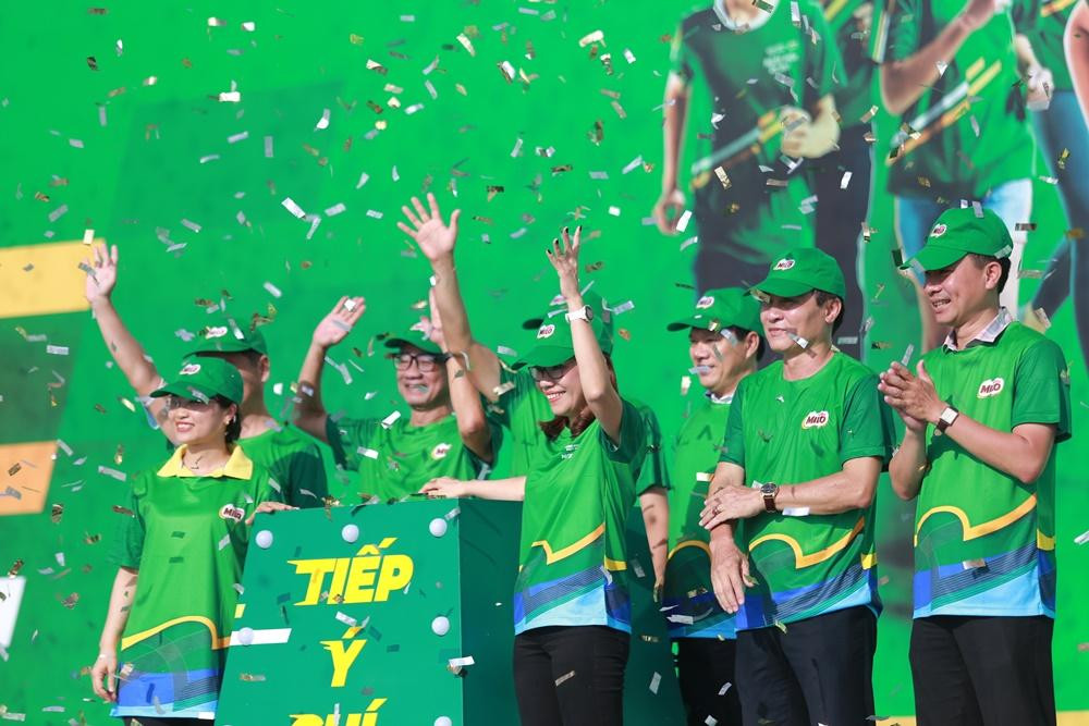 Sự kiện đánh dấu lần đầu tiên Nestlé MILO đưa 'Ngày hội đi bộ' đến với tỉnh Khánh Hòa