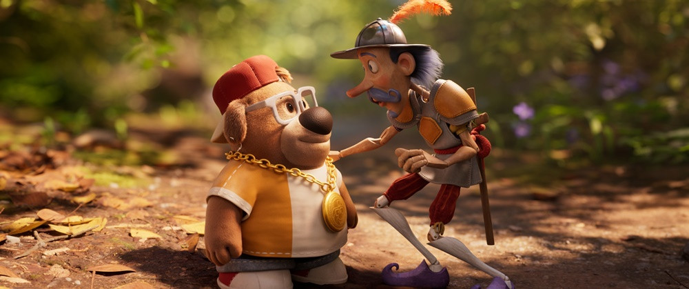 Gấu bông Doggie Dog thì lại thực tế và có phần bi quan