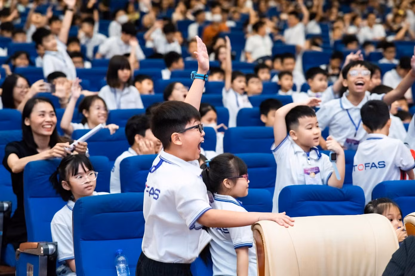 Sự kiện Chung kết chương trình đánh giá năng lực toán toàn cầu TOFAS diễn ra tại Hà Nội vào tháng 9/2024.