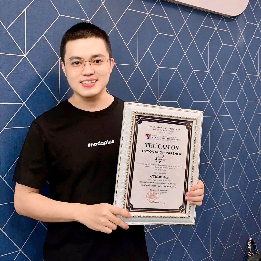 Trương Hải Đăng – CEO HadaPlus (TikTok Shop Partner) Trương Hải Đăng – CEO HadaPlus (TikTok Shop Partner)