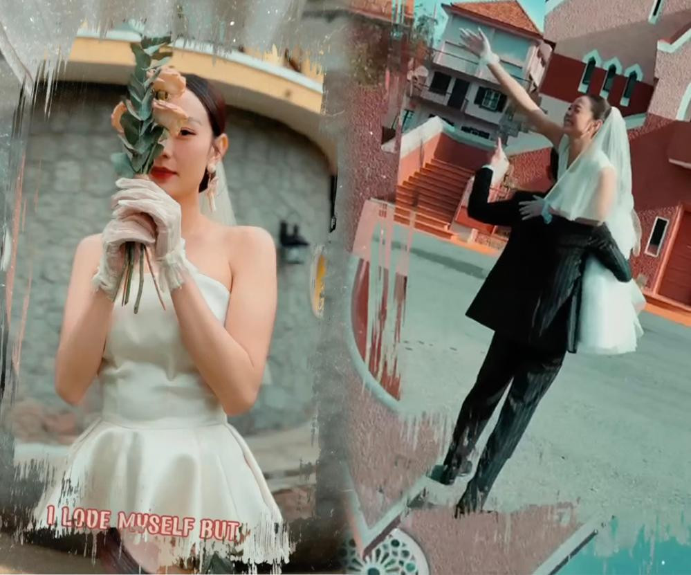 Minh Hằng đã đi chụp ảnh cưới