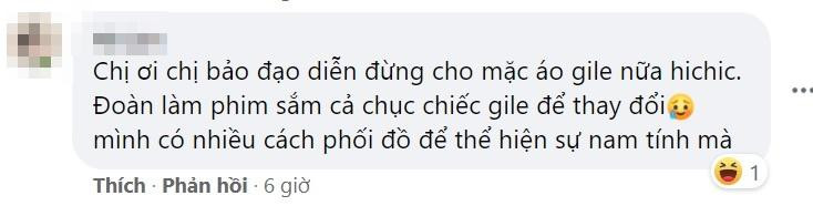 Netizen mong Phương Oanh thôi đừng mặc gilê vì quá nhàm chán.