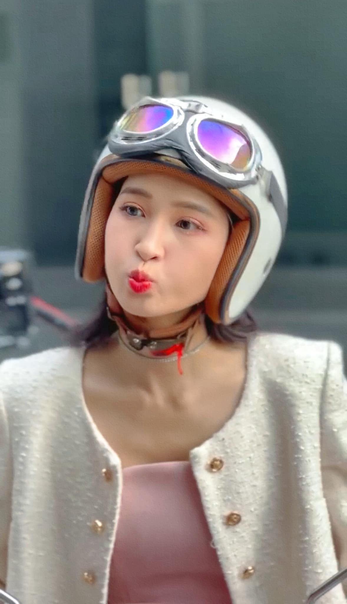 Phương Nhi ghi điểm với hình ảnh đáng yêu.