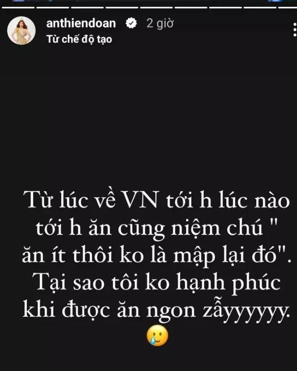 Lời than thở của nàng Hậu trước áp lực giảm cân Lời than thở của nàng Hậu trước áp lực giảm cân