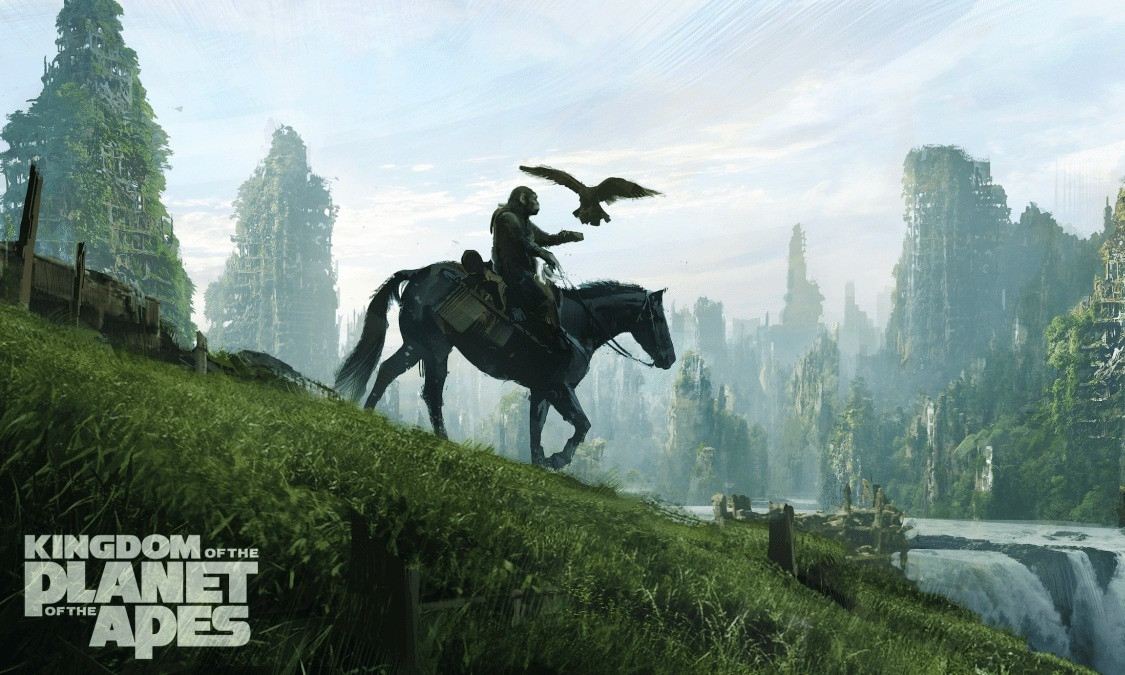 Những công trình mà con người để lại đều đã đổ nát.