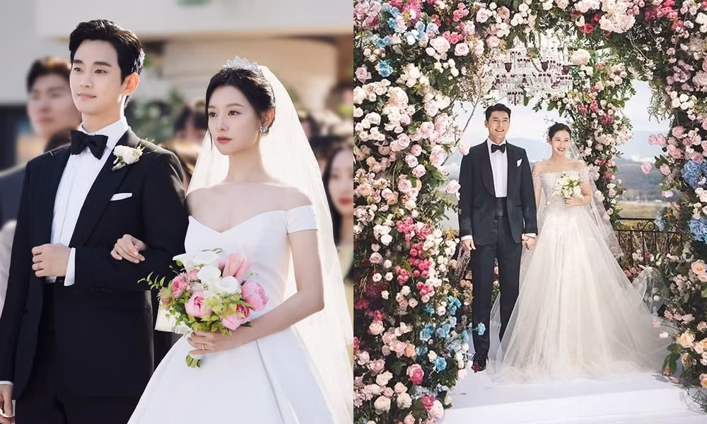 Đám cưới Hyun Woo - Hae In lấy cảm hứng từ hôn lễ của Hyun Bin, Son Ye Jin