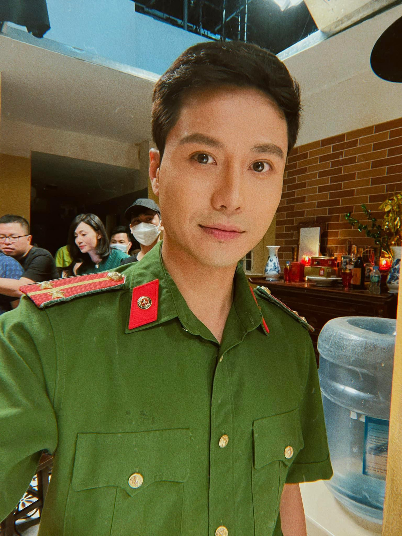 Tạo hình của Thanh Sơn trong phim mới.