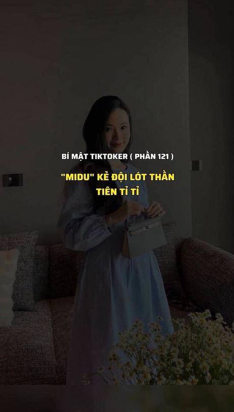 Midu nộp đơn khiếu nại kênh TikTok C.B đưa tin sai lệch về đời tư của cô.