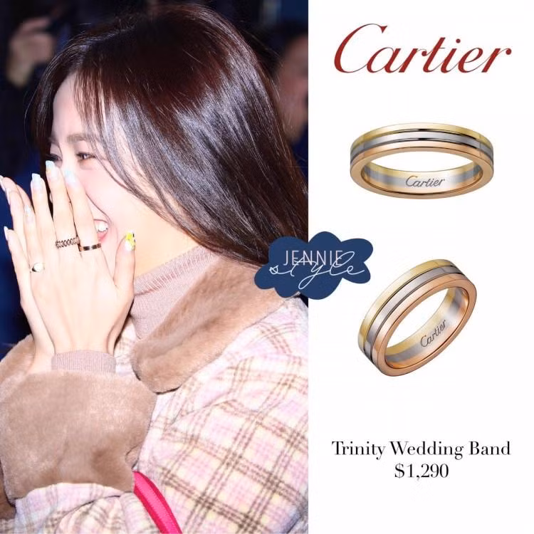 Trước đó Jennie đã mua nhẫn Cartier để tặng sinh nhật Jisoo