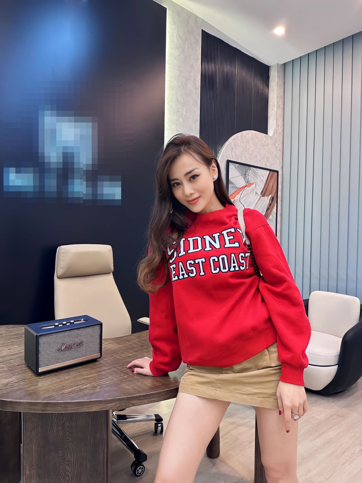 Phương Oanh rất hào hứng với sự nghiệp kinh doanh,