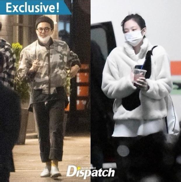 Jennie và G-Dragon bị Dispatch khui chuyện hẹn hò hồi đầu năm nay Jennie và G-Dragon bị Dispatch khui chuyện hẹn hò hồi đầu năm nay