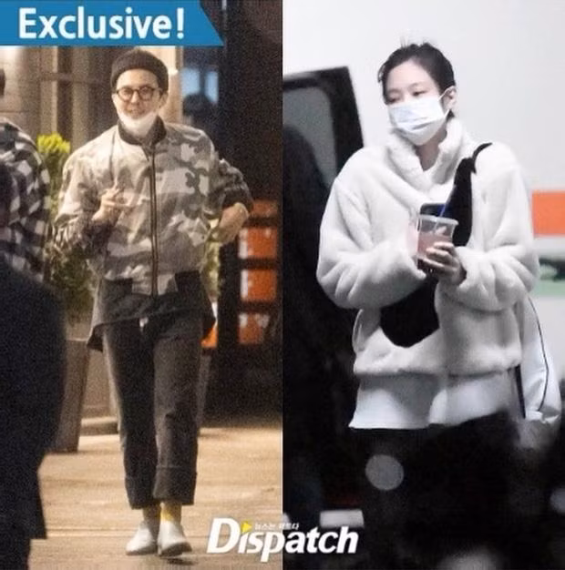 Jennie và G-Dragon bị Dispatch khui chuyện hẹn hò hồi đầu năm nay
