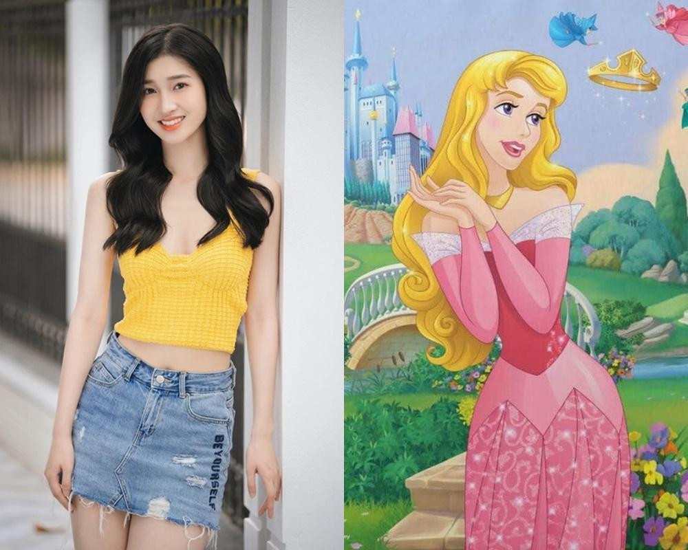 Phương Nhi rất thích công chúa Aurora nhà Disney Phương Nhi rất thích công chúa Aurora nhà Disney