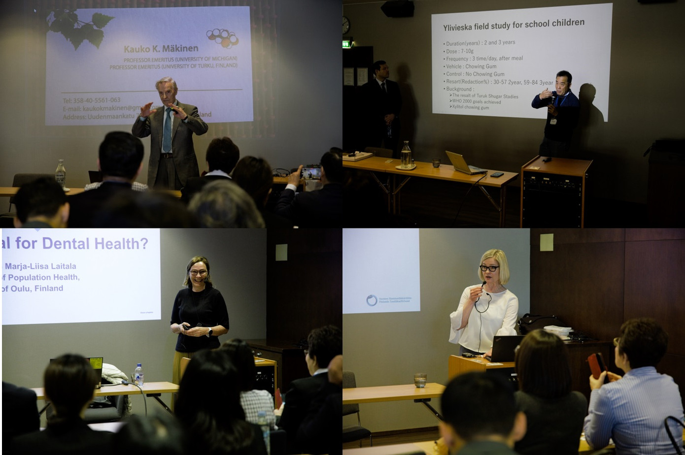 Các buổi hội thảo được dẫn dắt bởi các nhà khoa học danh tiếng và chuyên gia đầu ngành từ Hiệp hội Phòng chống Sâu răng Nhật Bản - Phần Lan.