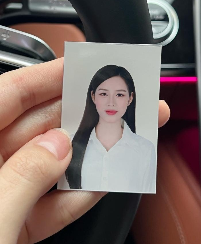 Bức ảnh thẻ đẹp "10 điểm không có nhưng" của Đỗ Thị Hà