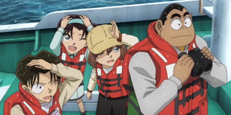 Conan cùng nhóm bạn vô tình rơi vào rắc rối trên biển.