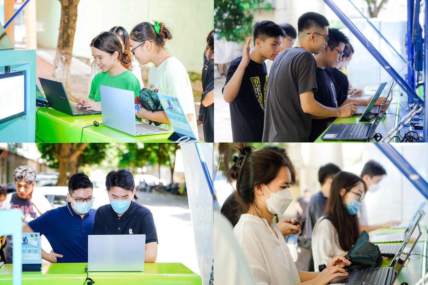 Sinh viên hào hứng trải nghiệm các dòng sản phẩm “đỉnh của chóp” của ASUS