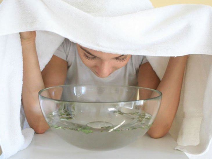 Xông hơi sẽ giúp da hồng hào săn chắc hơn.
