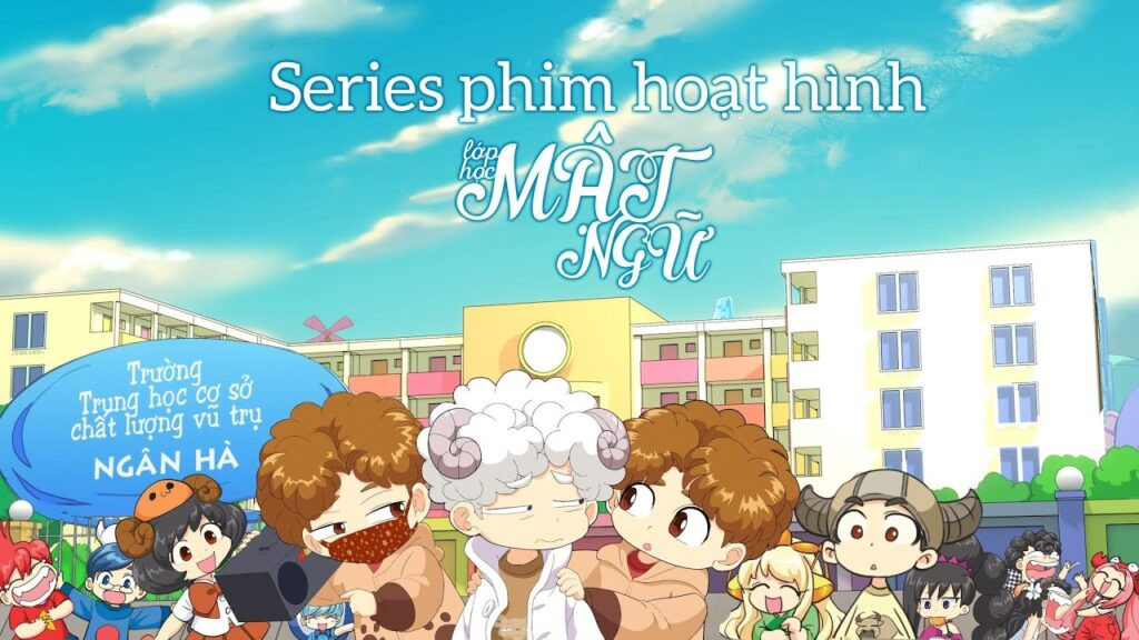 Series phim hoạt hình Lớp học Mật ngữ chuyển thể từ truyện.
