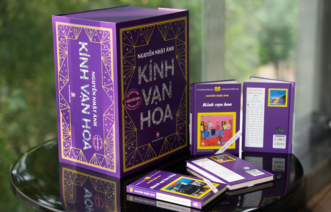 Bộ truyện Kính Vạn Hoa gắn bó với nhiều bạn trẻ Việt Nam.