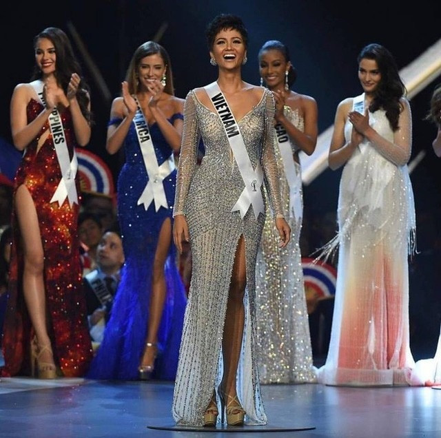 H'Hen Niê từng tỏa sáng ở Miss Universe 2018.
