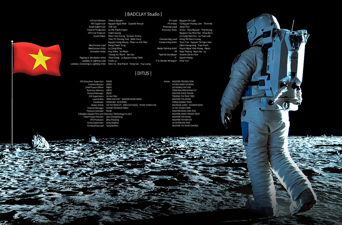 Có nhiều tên người Việt xuất hiện trong phần credit của phim Có nhiều tên người Việt xuất hiện trong phần credit của phim