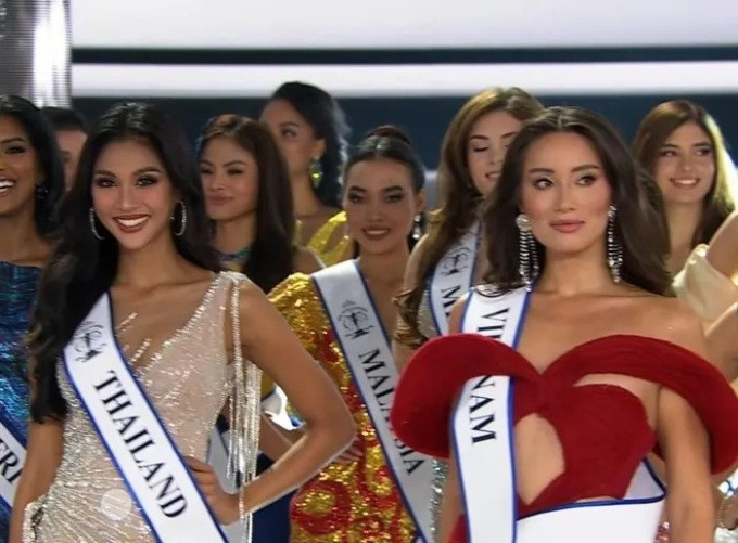 Có thể nhận ra Lydie Vũ hiếm khi cười trong suốt cuộc thi.