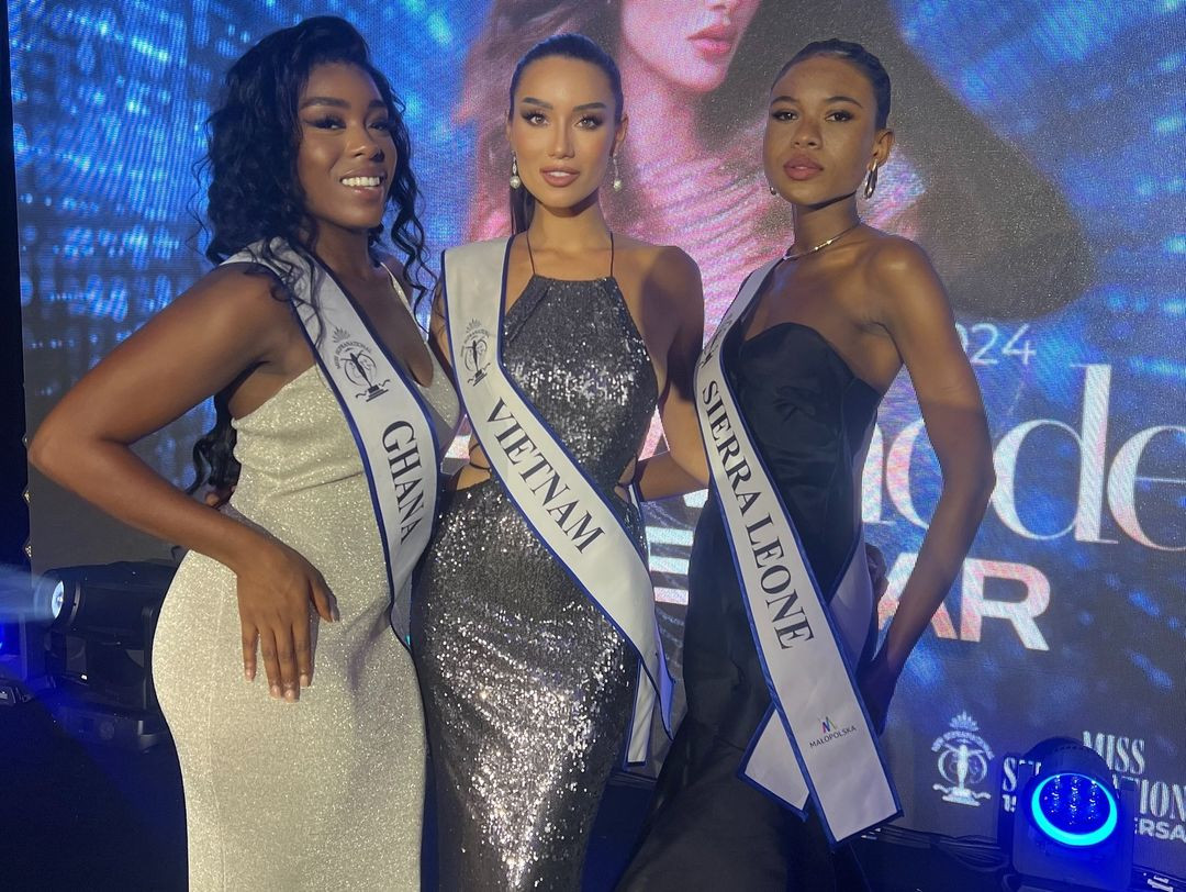 Có thể nhận ra Lydie Vũ hiếm khi cười trong suốt cuộc thi.