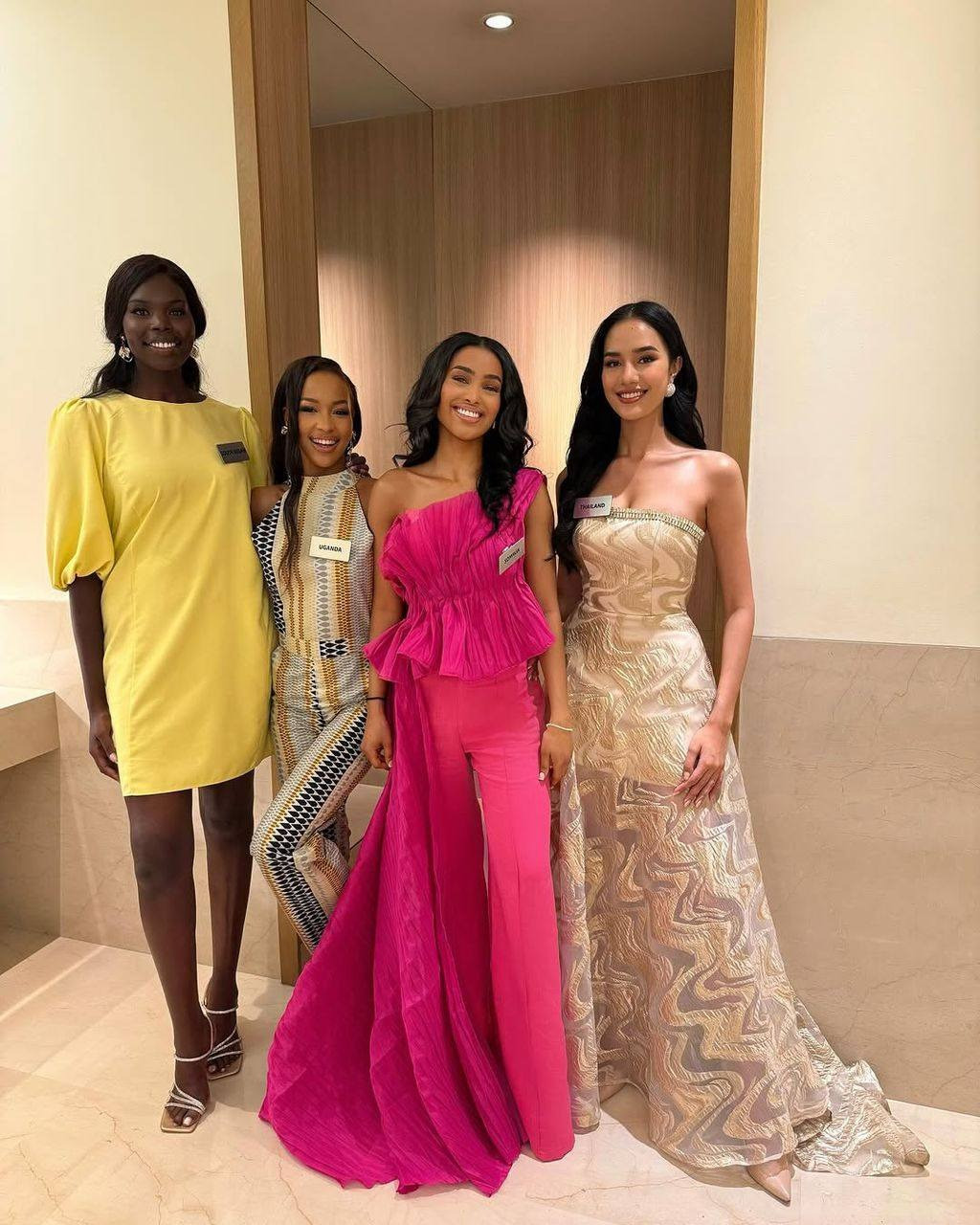 Cô luôn tự tin rạng rỡ trong các hoạt động ở Miss World 2025. Cô luôn tự tin rạng rỡ trong các hoạt động ở Miss World 2025.