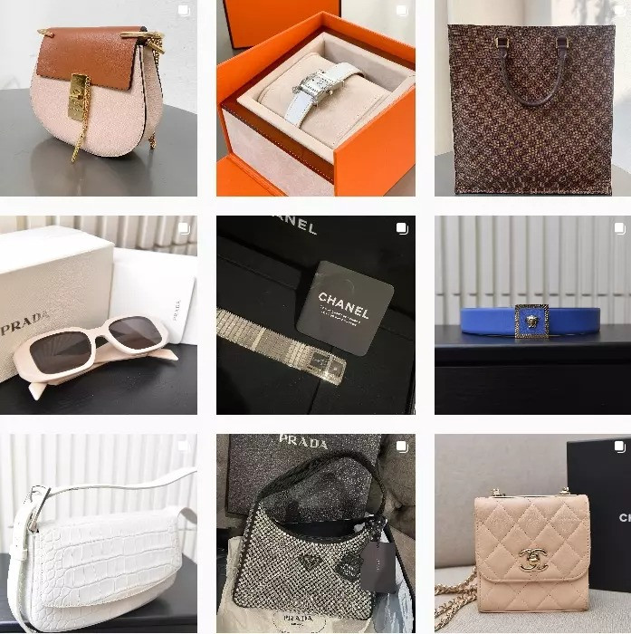 Cô không livestream giới thiệu đồ thanh lý như nhiều người mà chỉ đăng ảnh.