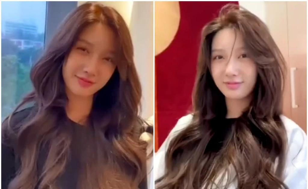 Đô Mỹ Trúc đã thay đổi kiểu tóc Đô Mỹ Trúc đã thay đổi kiểu tóc