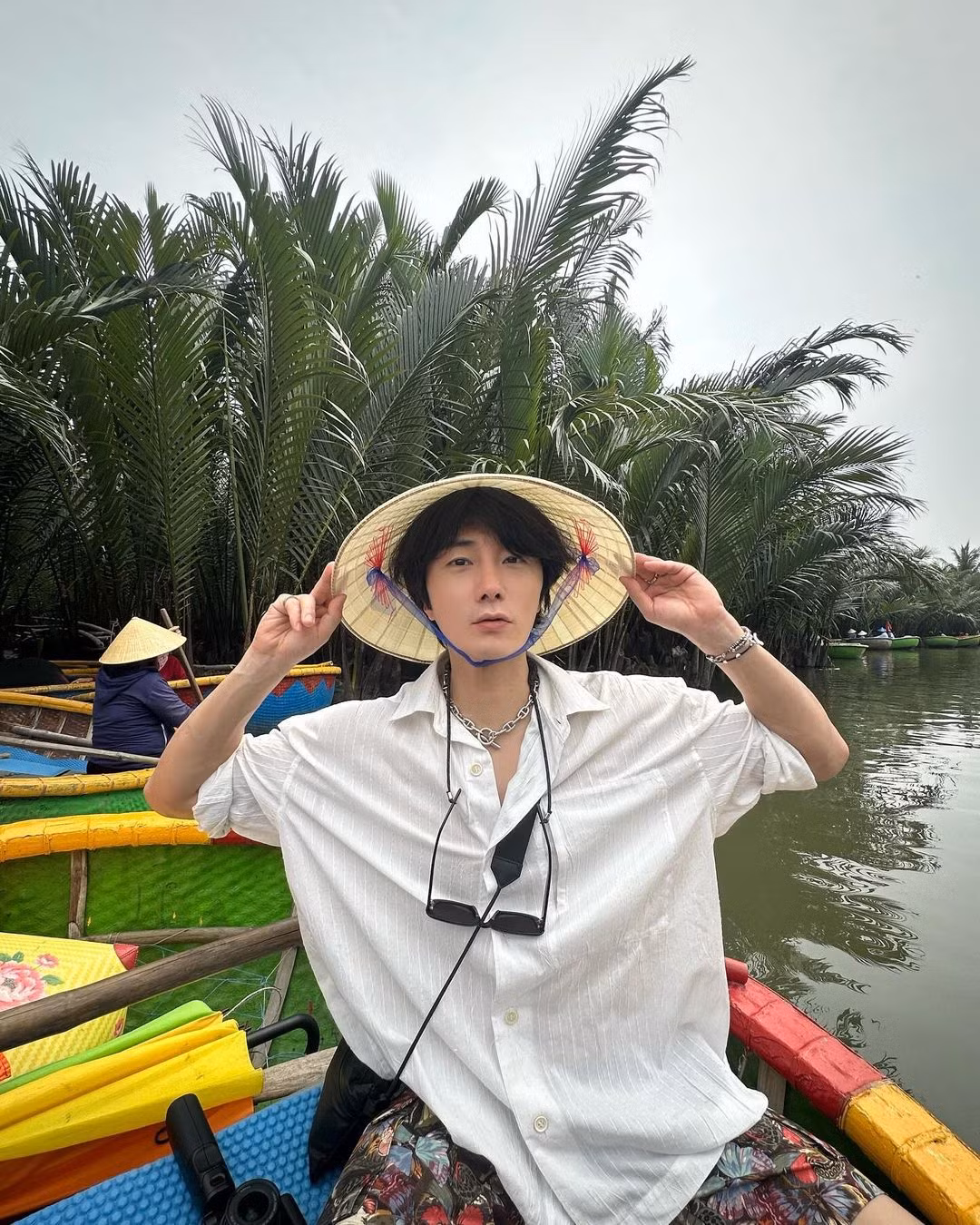 Nam diễn viên dành hơn 10 ngày khám phá Hội An, Đà Nẵng.