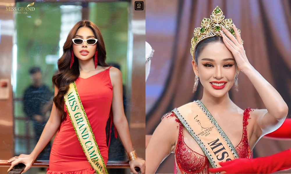 Hai nàng hậu của cuộc thi Miss Grand 2024 mâu thuẫn vì món trứng cút lộn. Hai nàng hậu của cuộc thi Miss Grand 2024 mâu thuẫn vì món trứng cút lộn.