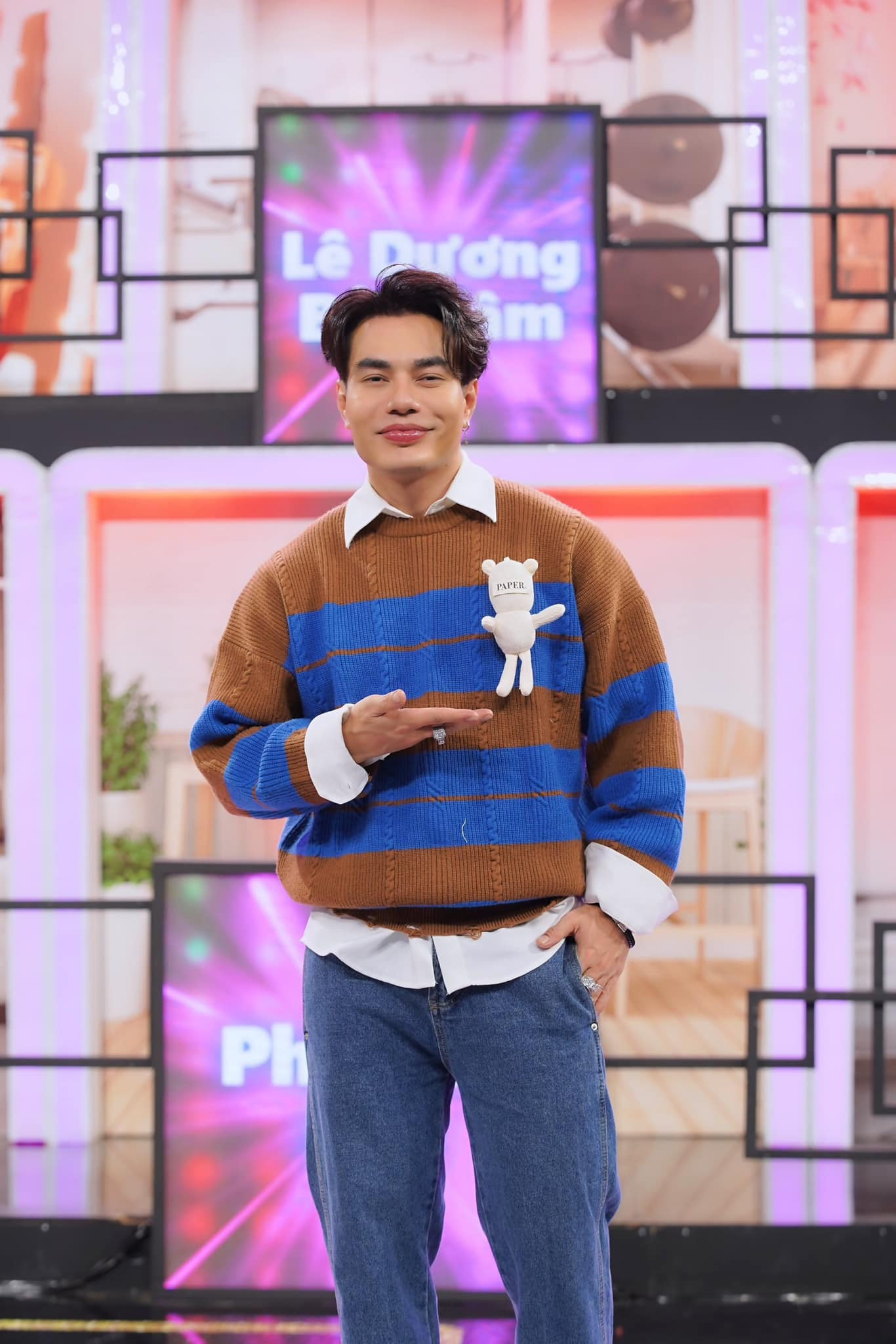 Lê Dương Bảo Lâm thanh minh rằng anh không dạy con gái nói bậy.