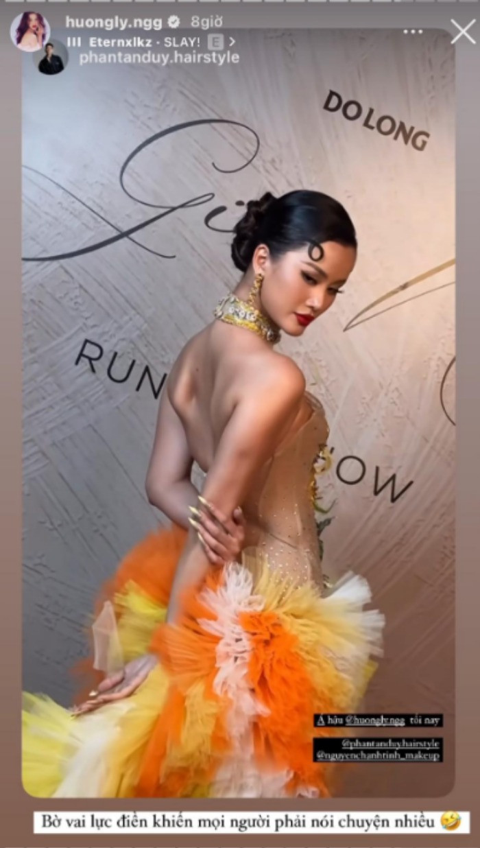 Hương Ly cũng đáp trả rất thâm thúy dù chẳng nhắc đến tên người kia. Hương Ly cũng đáp trả rất thâm thúy dù chẳng nhắc đến tên người kia.