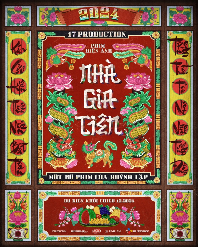Poster gợi nhiều tò mò của phim Nhà Gia Tiên. Poster gợi nhiều tò mò của phim Nhà Gia Tiên.