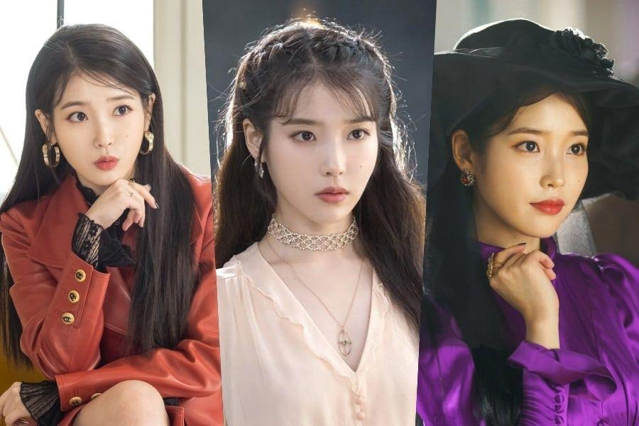 IU cũng rất hợp vai quý cô sang chảnh.