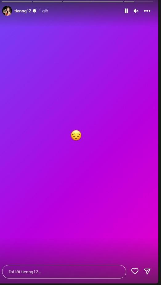 Nàng hậu mới chia sẻ tâm trạng buồn bã. Nàng hậu mới chia sẻ tâm trạng buồn bã.