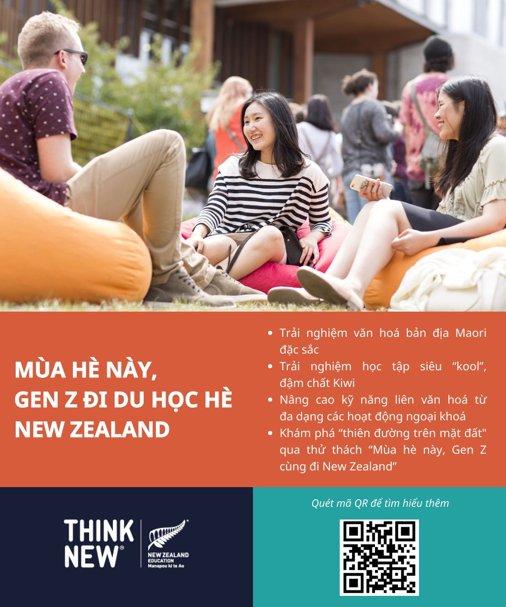 Du học Hè New Zealand để khám phá môi trường học tập chất lượng tại quốc gia nói tiếng Anh đứng đầu thế giới về Giáo dục Hướng tới Tương lai.